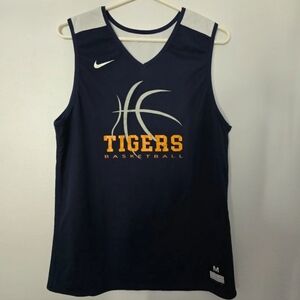 Reversible Men's Blue White LSU Tigers Primetime Legend Lock Up Muscle Tank Top